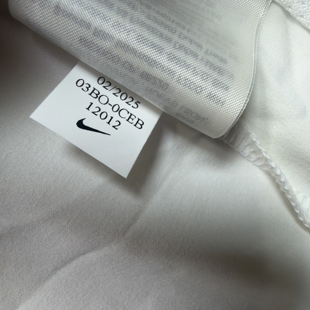 Georgia Bulldogs Nike Dri-FIT 1/4 Zip Pullover Men's XXL White Short Sleeve - Picture 10 of 11